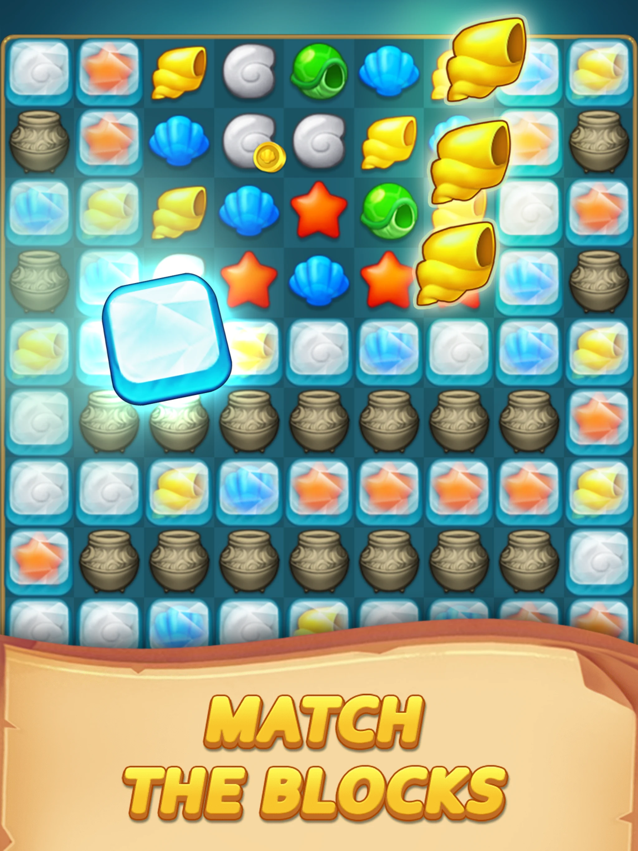 Ocean Hunter : Match 3 Puzzle screenshot