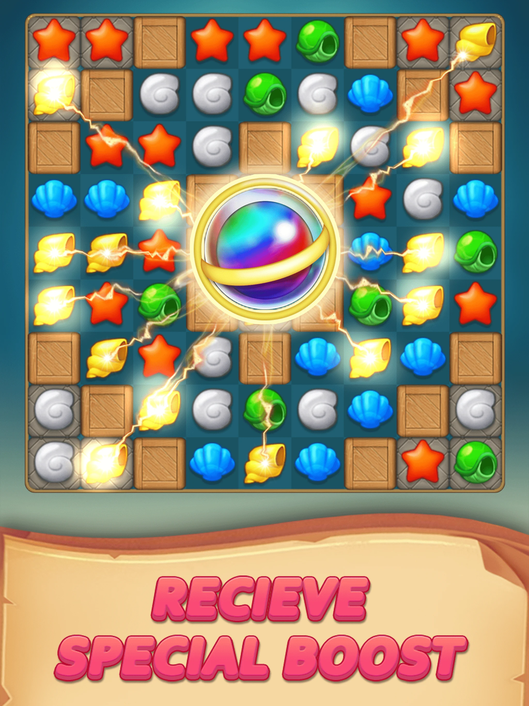 Ocean Hunter : Match 3 Puzzle screenshot